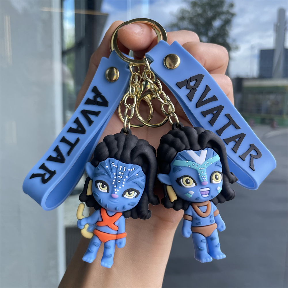 Carabiner Keychain - Creative Avatar Jake Sully Neytiri Keychain