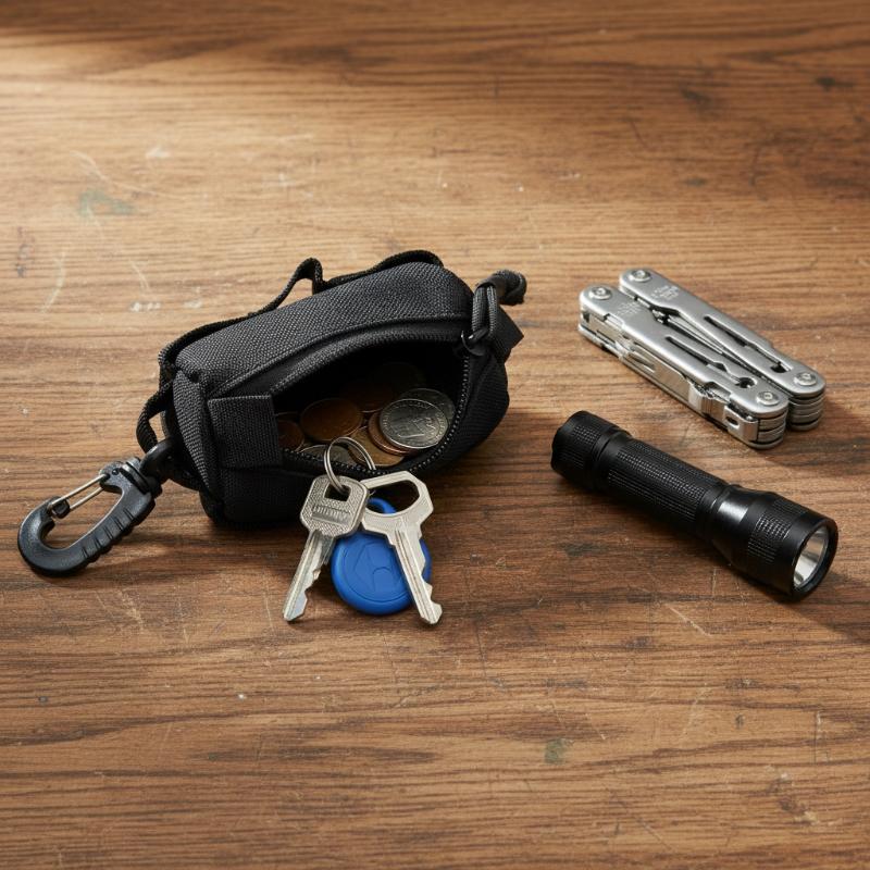 Outdoor EDC Pouch, Zipper Key  - Edc Carry Fanny Pack 评论和价格