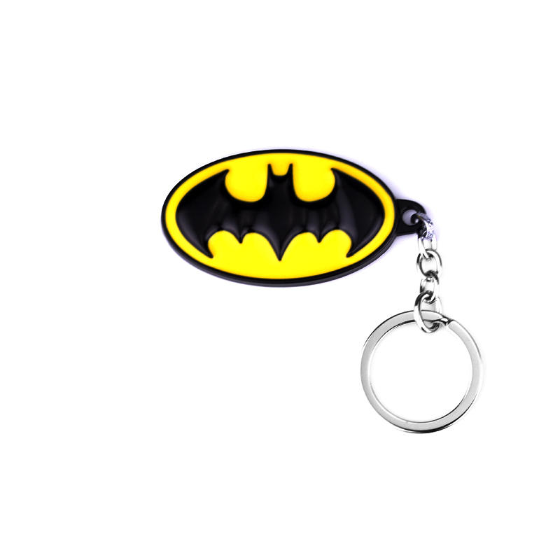 Creative Black And Yellow Oval - Carabiner Keychain 评论和价格