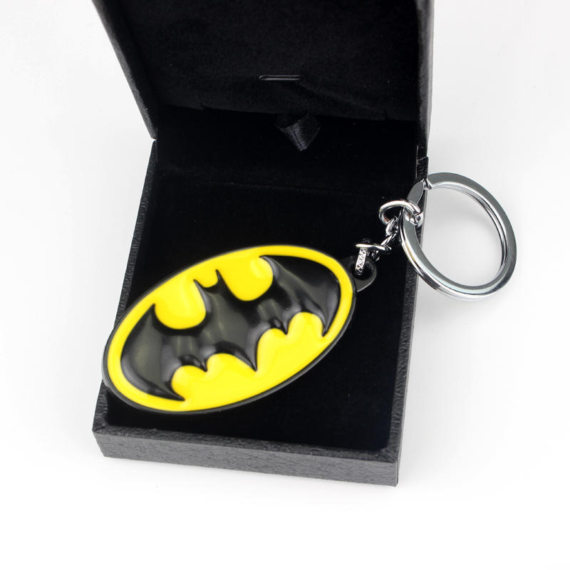 Creative Black And Yellow Oval - Carabiner Keychain 评论和价格
