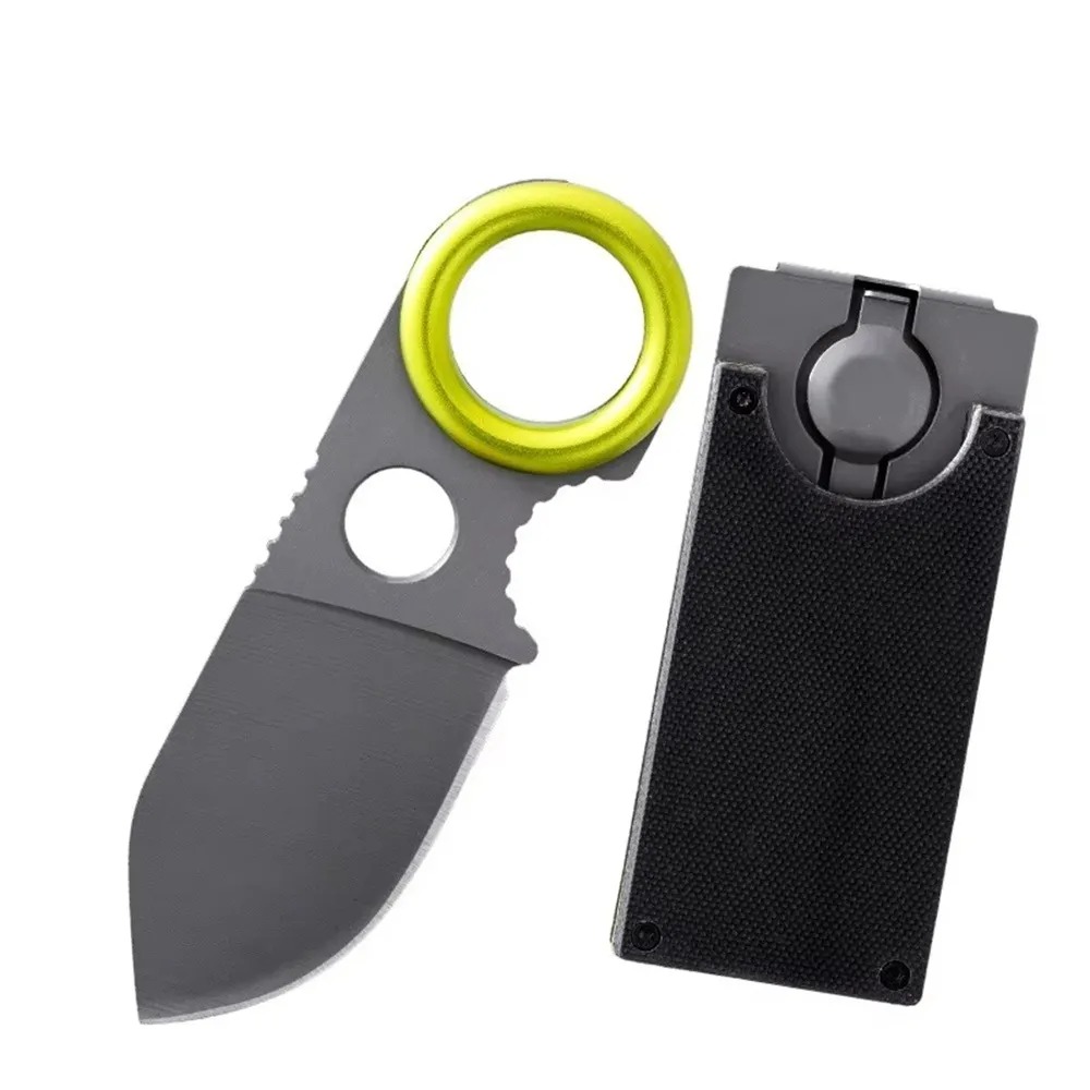 Mini EDC Ring Fixed Blade Knif - Edc Carry Fixed Blade Knife 评论和价格