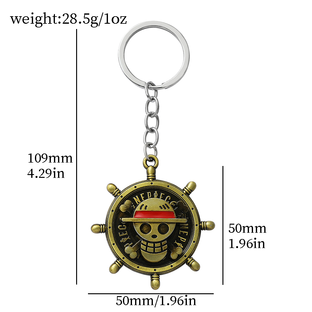 One Piece Anime Keychain Luffy - Carabiner Keychain 评论和价格