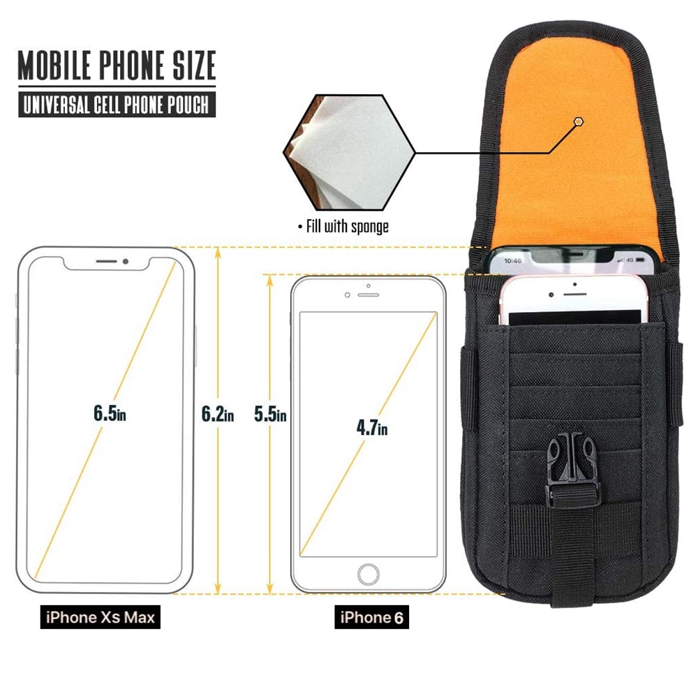 Tactical Phone Pouch Molle,Sma - Edc Carry Fanny Pack 评论和价格