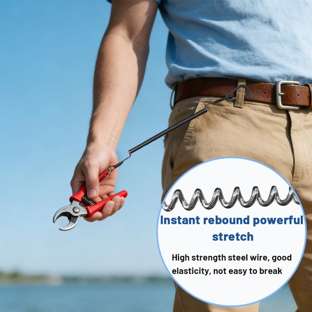 Anti-Lost Flexible Phone Ropes - Carabiner Keychain 评论和价格
