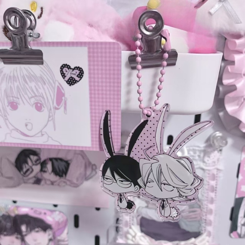 New Doukyusei Sajou Rihito Kus - Carabiner Keychain 评论和价格