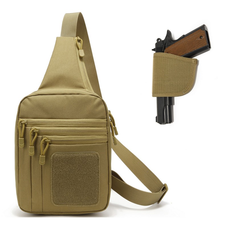 New Tactical Chest Bag Pistol  - Edc Concealed Carry Backpack 评论和价格