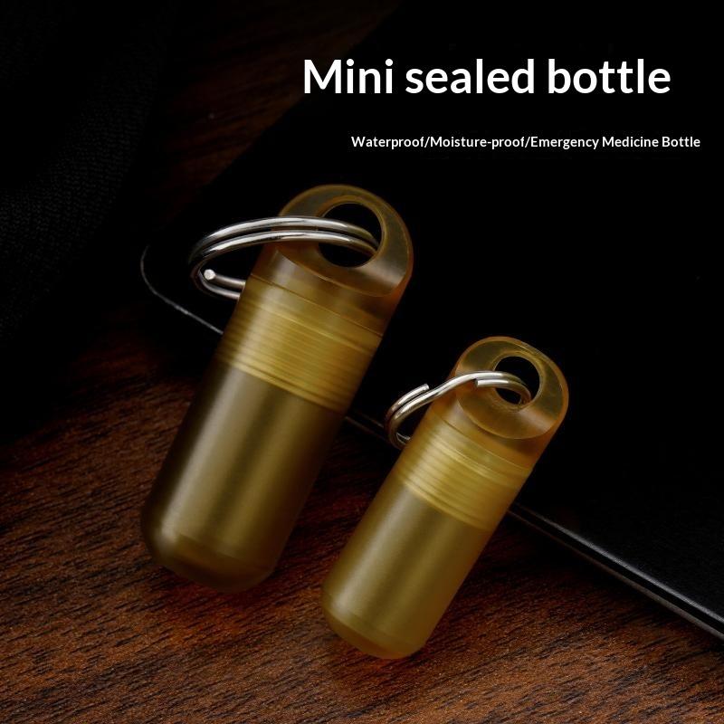 Small Pill Bottle Multifunctio - Edc Pill Carry 评论和价格