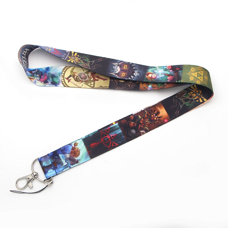 Cartoon Game Lanyards for Key  - Carabiner Keychain 评论和价格